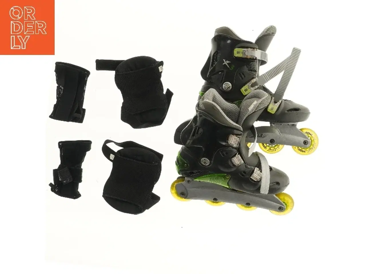 Billede 2 - Inlinerskøjter med beskyttelsesudstyr fra Atlanta (str. 40 )