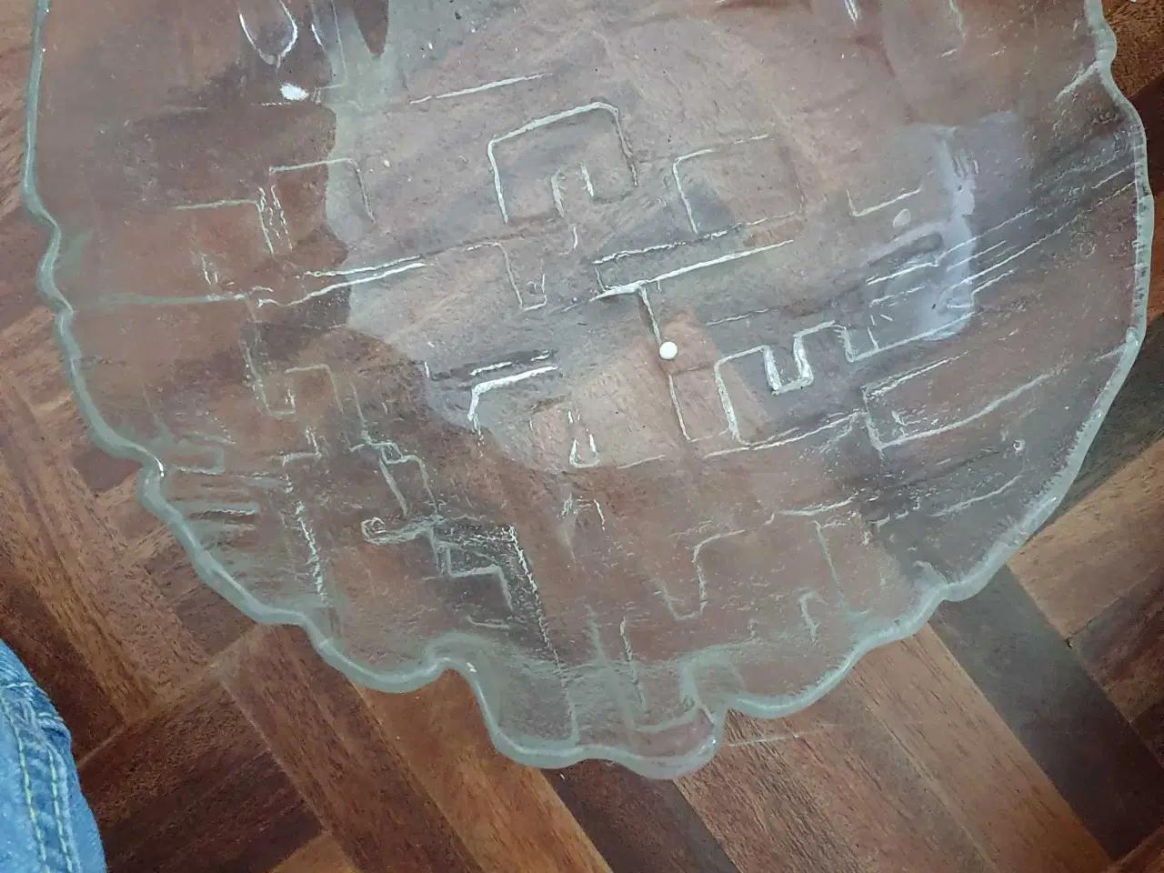 Billede 1 - Vintage  glasskål