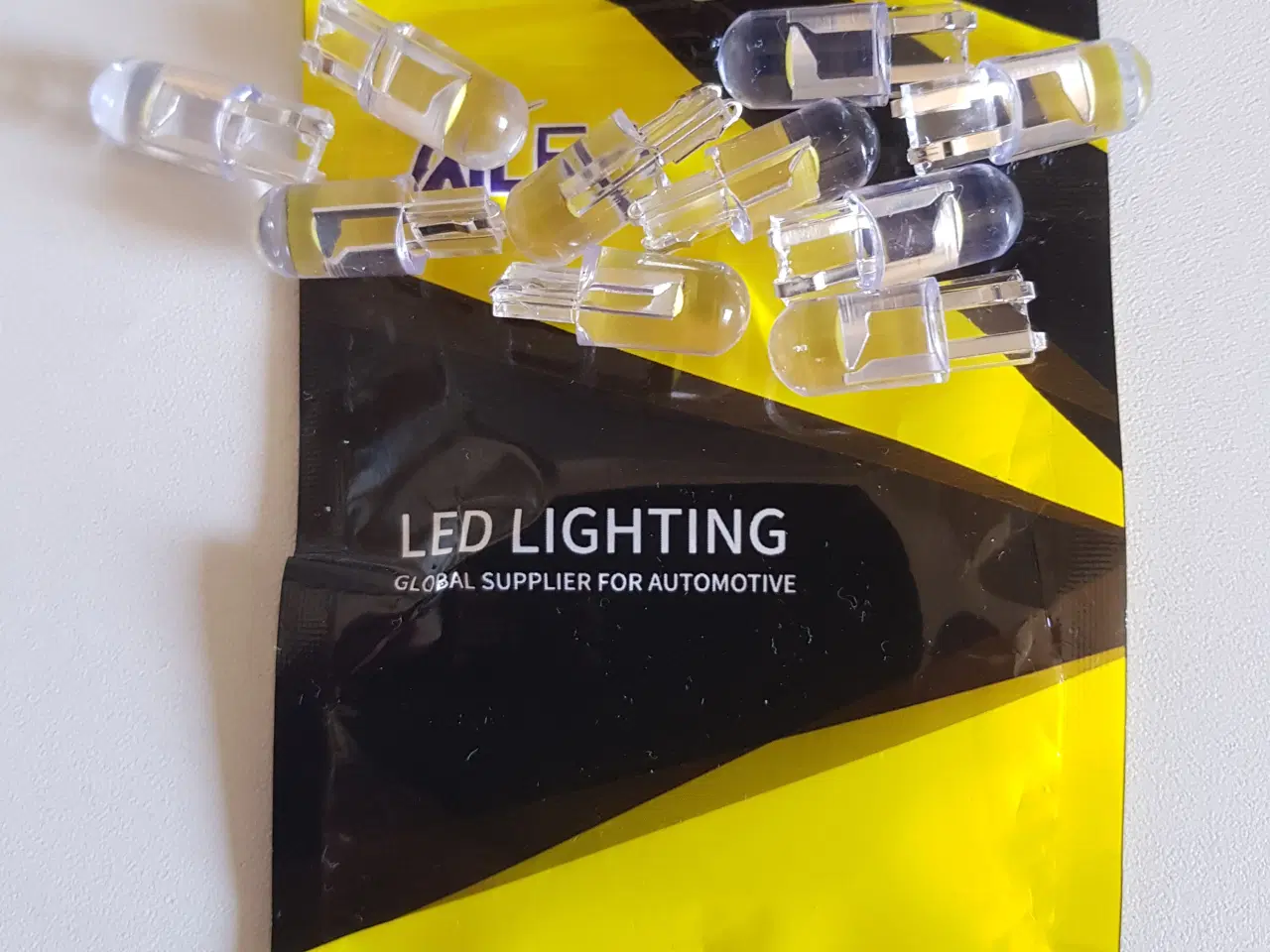 Billede 1 - 10stk LED pærer 12V 5W T10