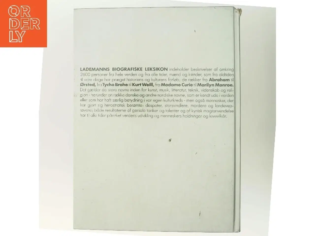 Billede 3 - Lademanns Biografiske Leksikon (Bog)