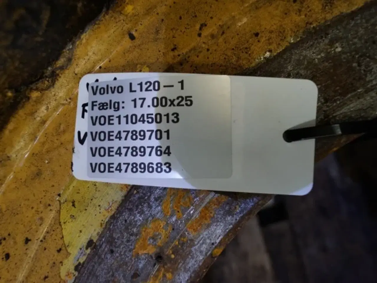 Billede 7 - Volvo L120 Fælg 17.00x25