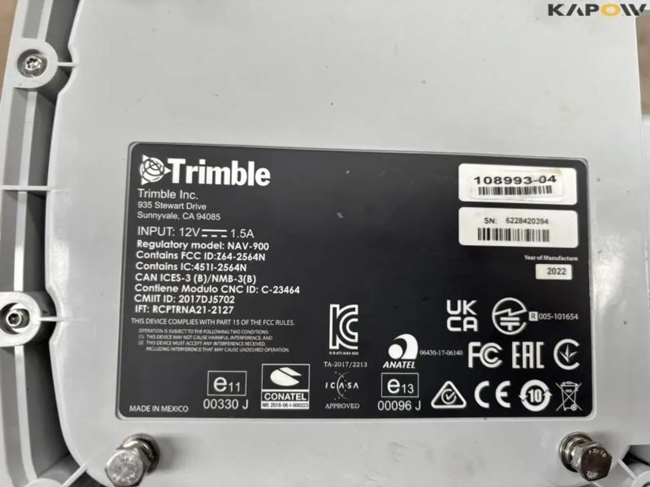 Billede 6 - Trimble 900 GPS