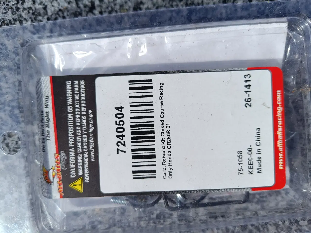 Billede 2 - Karburator Reparationssæt Honda CR 250 R 2001