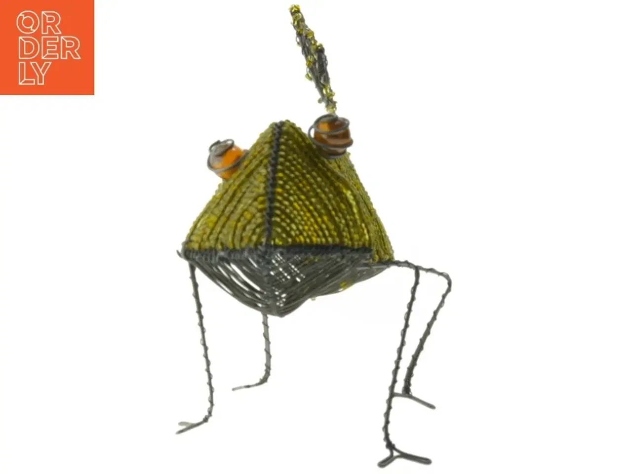 Billede 2 - Håndlavet perledekorationsdyr (str. 39 cm)
