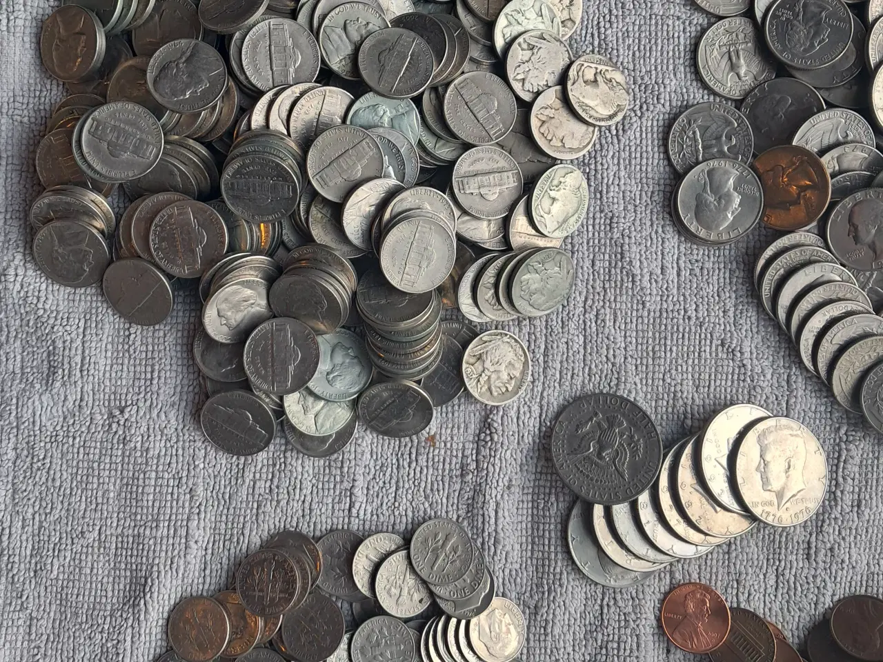Billede 2 - USA, 9,95 kilo mønter, minimum 208 dollars