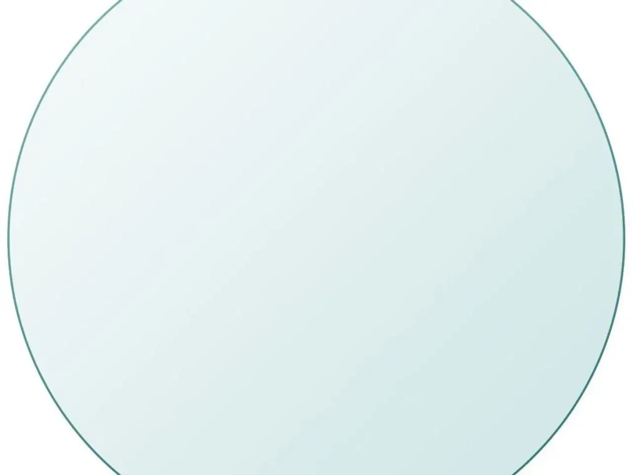 Billede 2 - Bordplade hærdet glas rund 700 mm