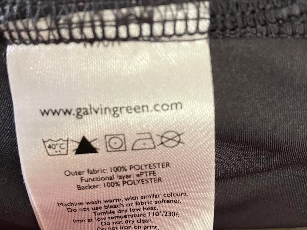 Billede 4 - Jakke fra Galvin Green str. L windstopper 