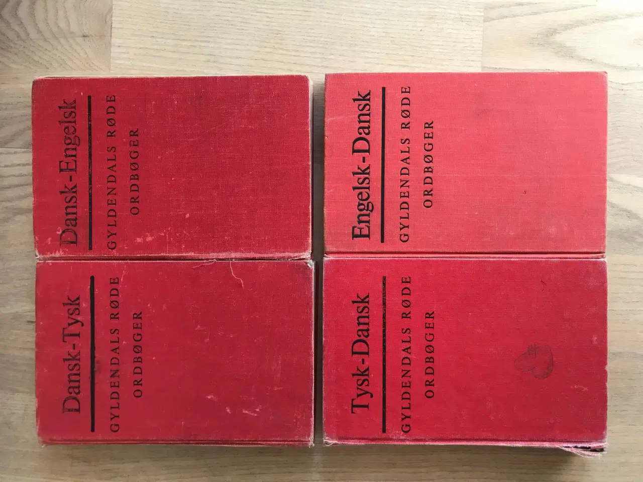Billede 1 - Gyldendals røde ordbøger