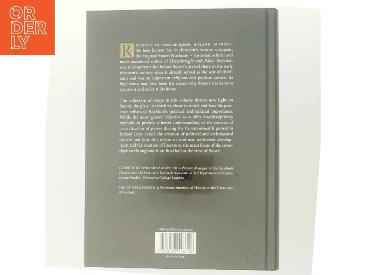 Billede 3 - Snorri Sturluson and Reykholt : the author and magnate, his life, works and environment at Reyholt in Iceland (Bog)