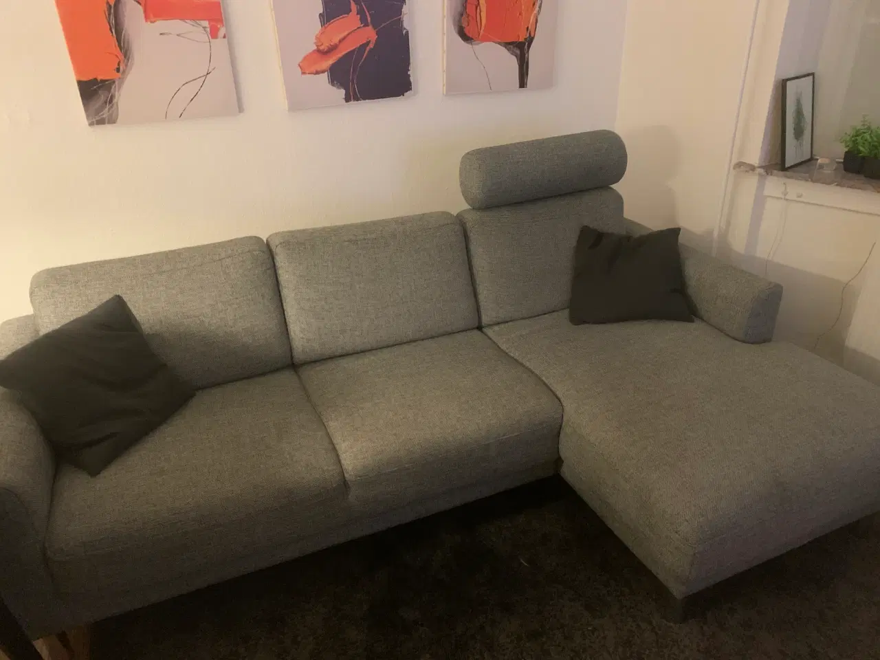 Billede 2 - Sofa med nakkestøtte 