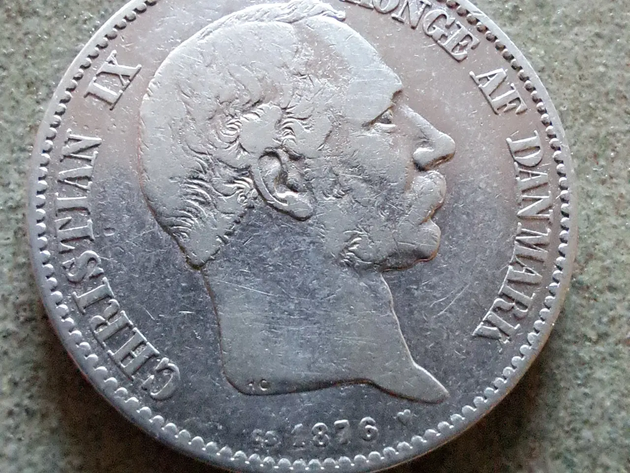 Billede 1 - Christian IX 2 krone 1876