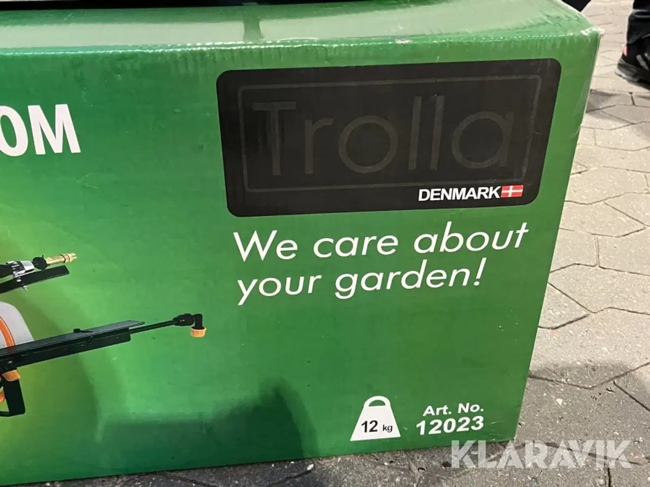 Billede 12 - Sprøjte med vogn TROLLA 12023-12052 tank 50 liter med 4 dyser