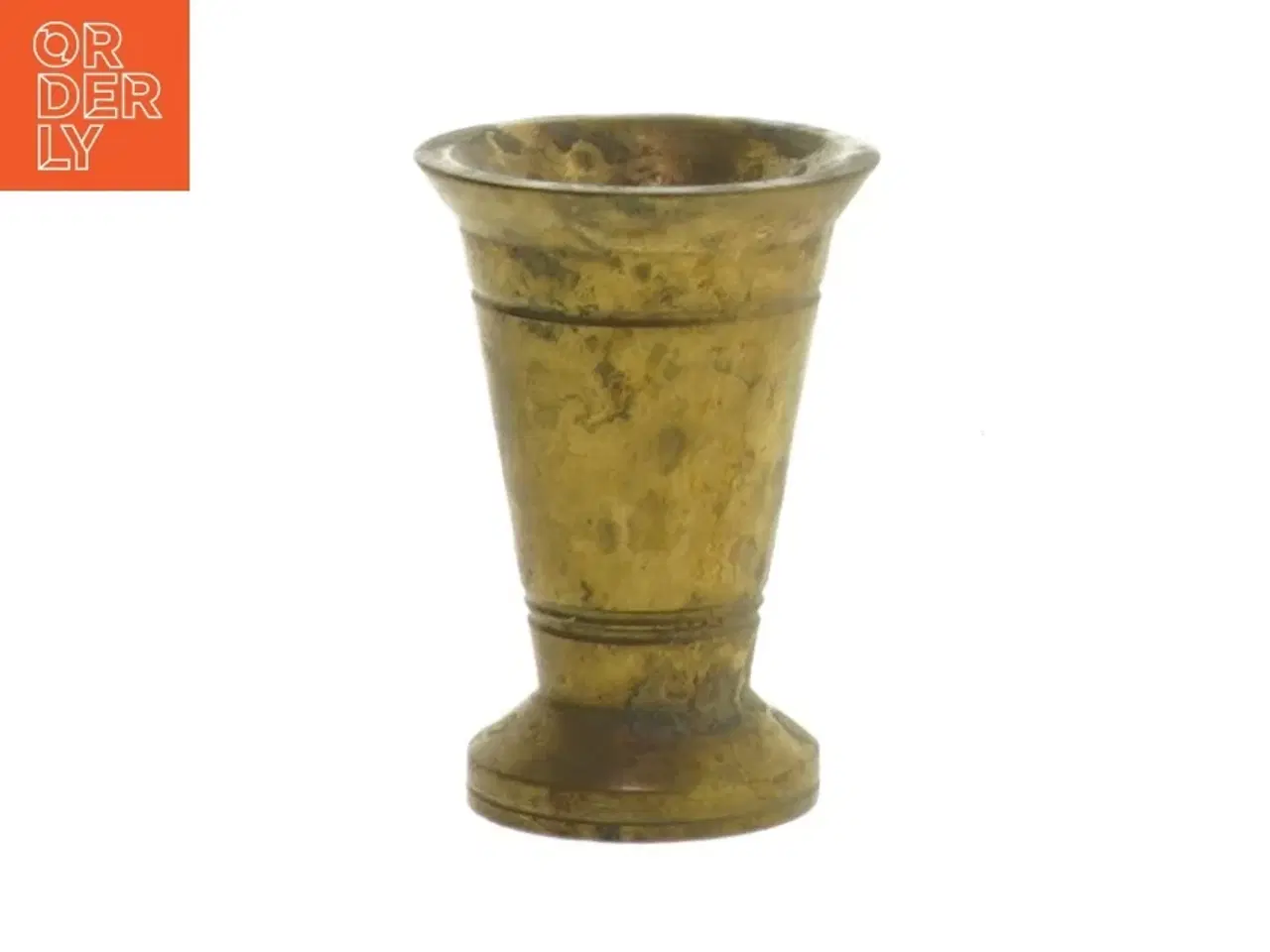 Billede 1 - Messing lysestage (str. 6,5 cm)