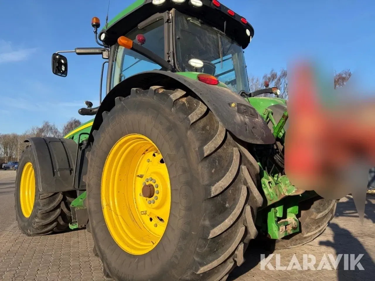 Billede 3 - Traktor John Deere 8295R med front PTO og frontlift