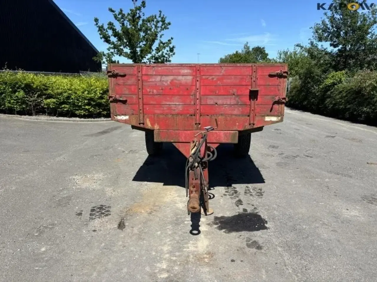 Billede 2 - - - - Tipvogn med hydraulisk bremser