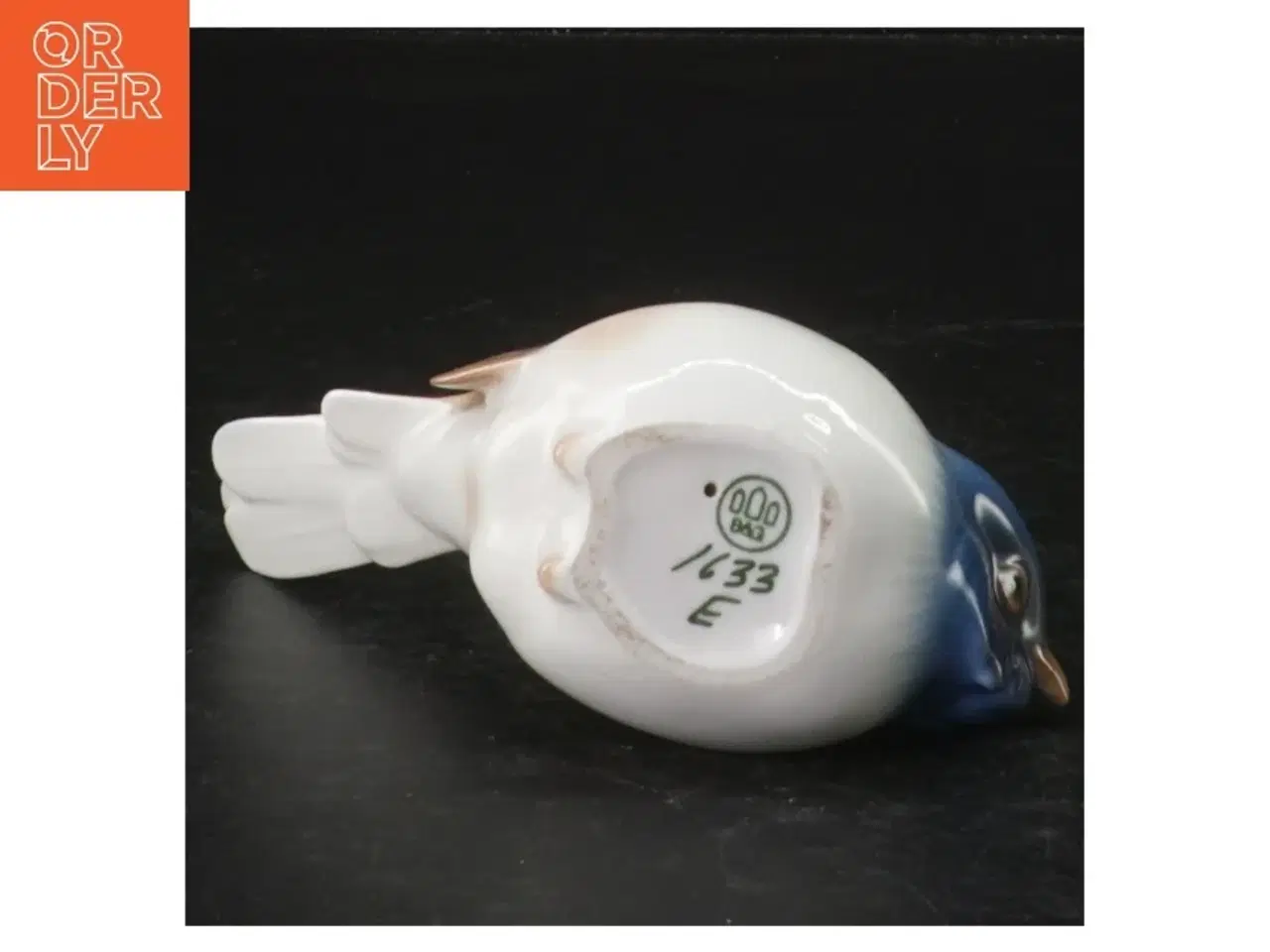 Billede 3 - Porcelænsfigur af fugl fra B&G (str. Længde. 13 cm)