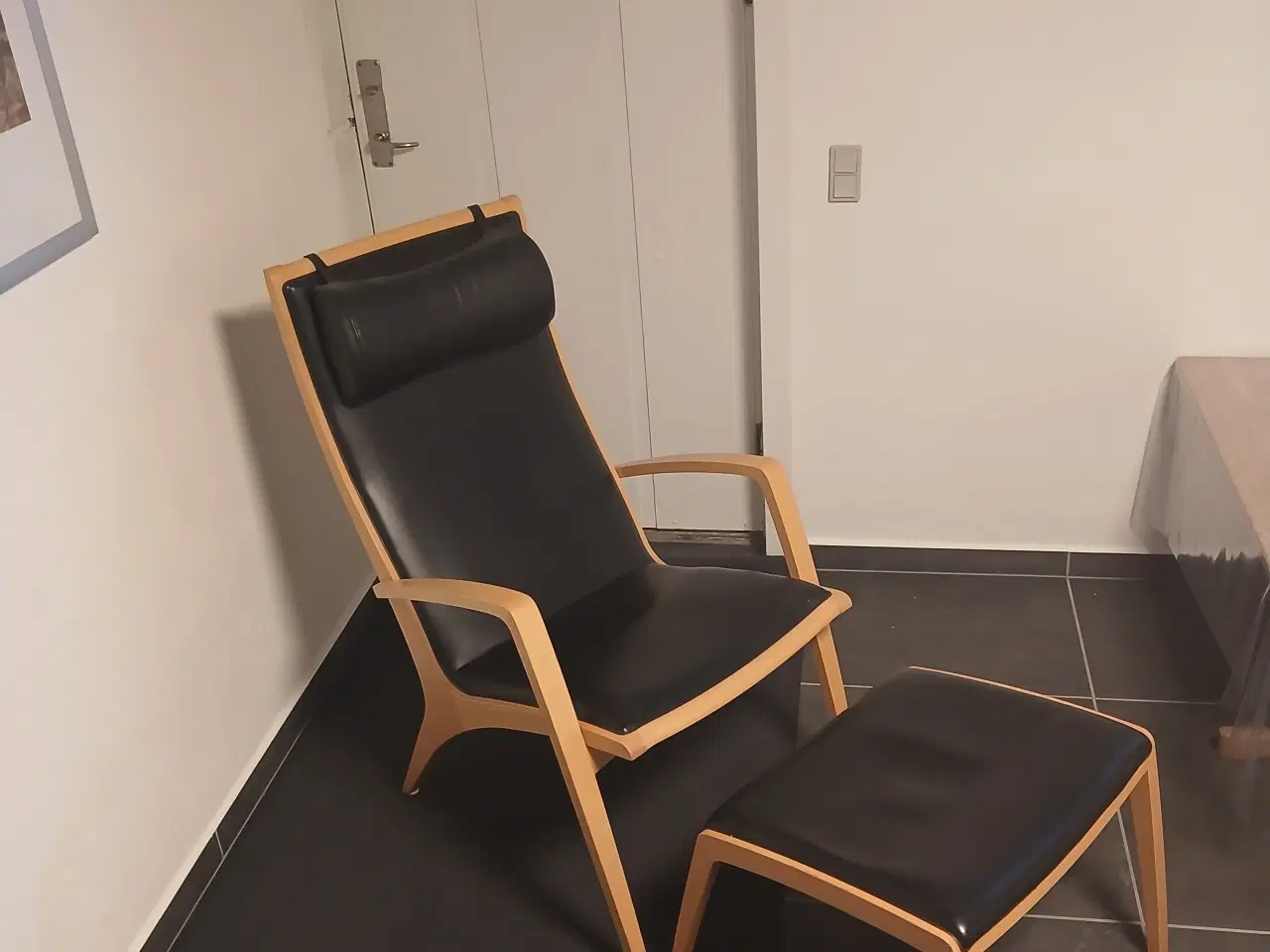 Billede 1 - Ara 1 med skammel tegnet af Jakob Berg