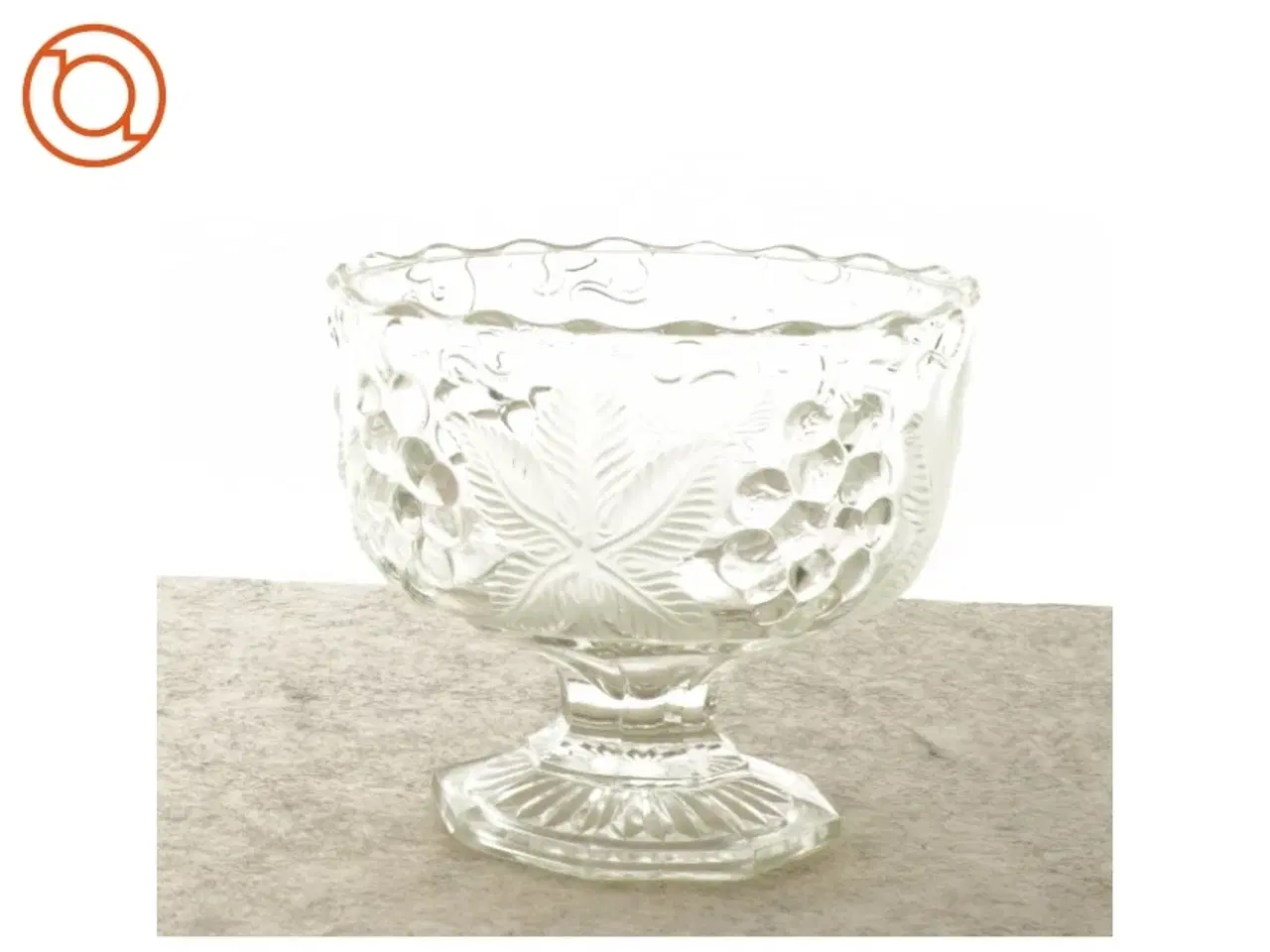 Billede 1 - Glas opsats (str. 10 x 11 cm)