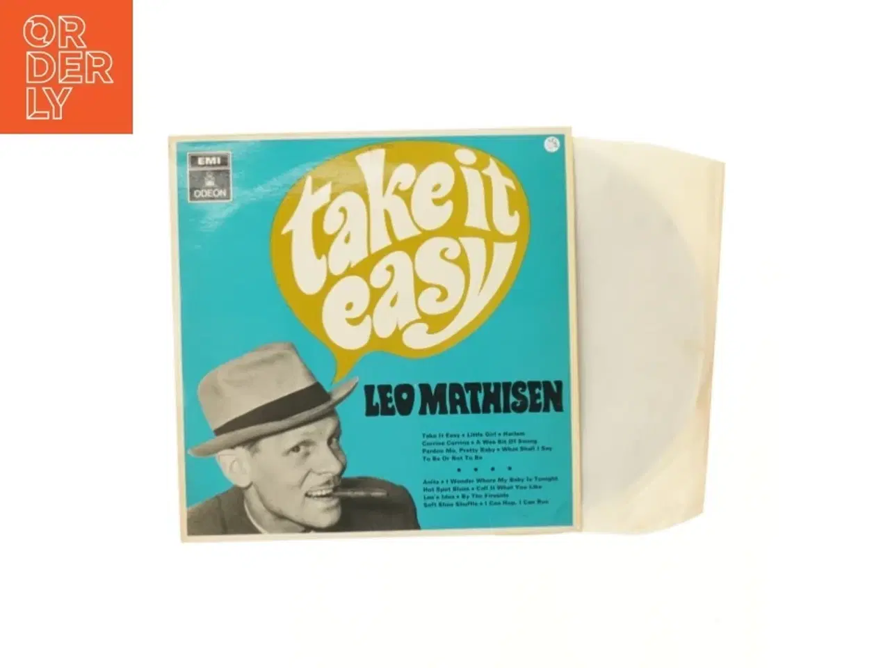 Billede 2 - Leo Mathisen - Take It Easy LP fra EMI Odeon