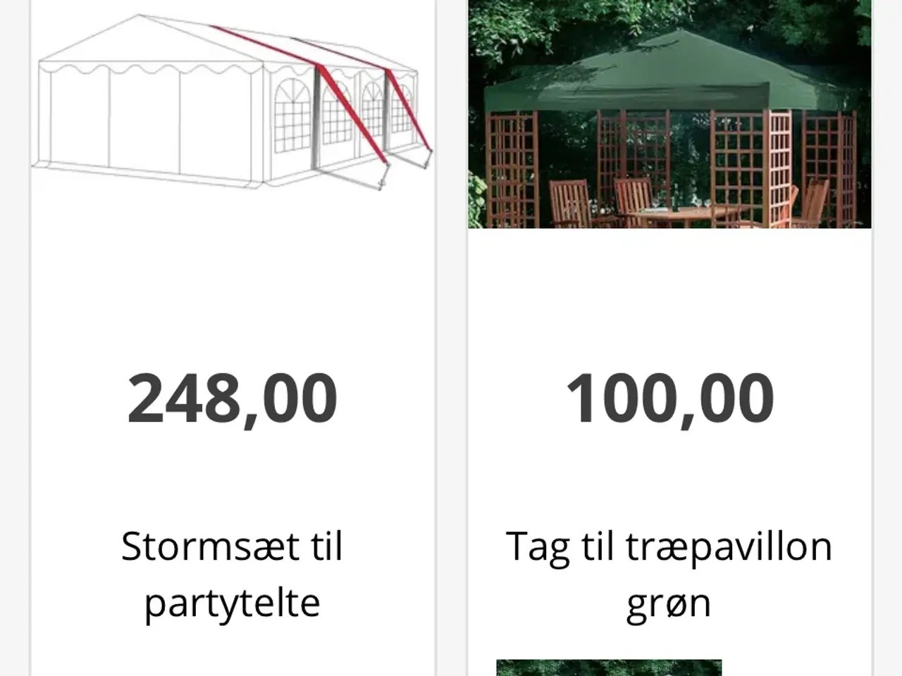 Billede 3 - Partytelt 4X8 meter
