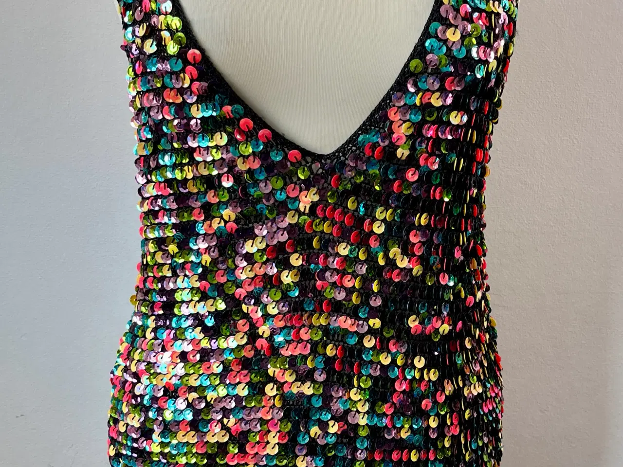 Billede 1 - Sonia Rykiel, pailletkjole, str S