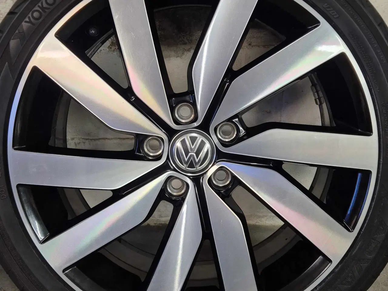 Billede 8 - VW ORIGINAL ALUFÆLGE MED SOMMERDÆK
