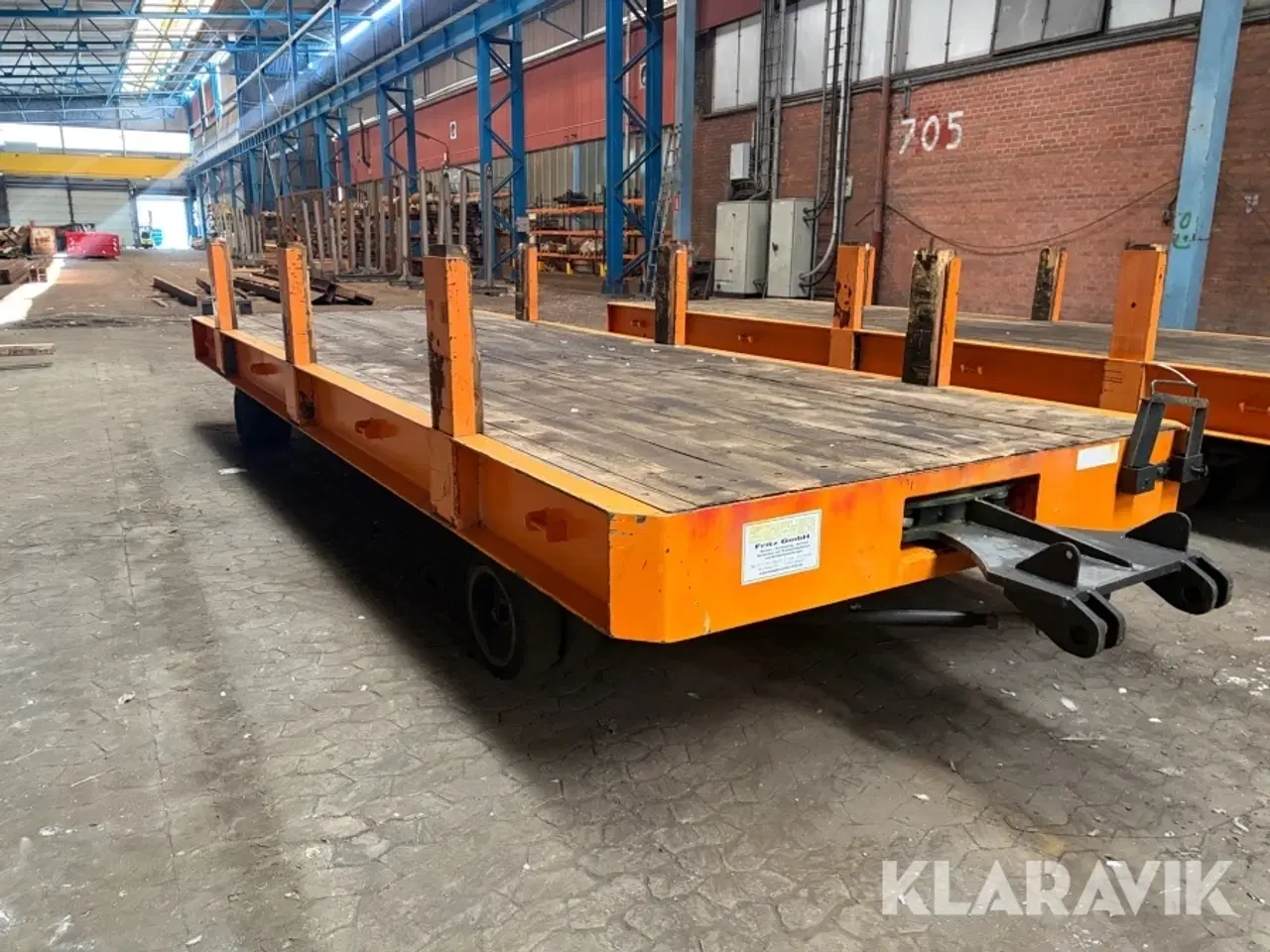 Billede 8 - Fladvogn til intern transport Stapler Center Fritz GmbH TDW 33 AL-PA