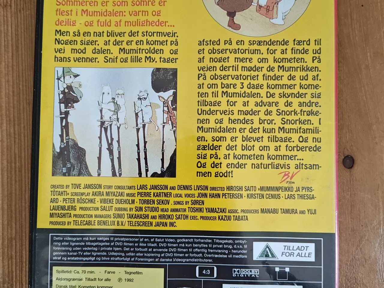 Billede 2 - Mumitrolden og hans venner DVD Mumitroldene