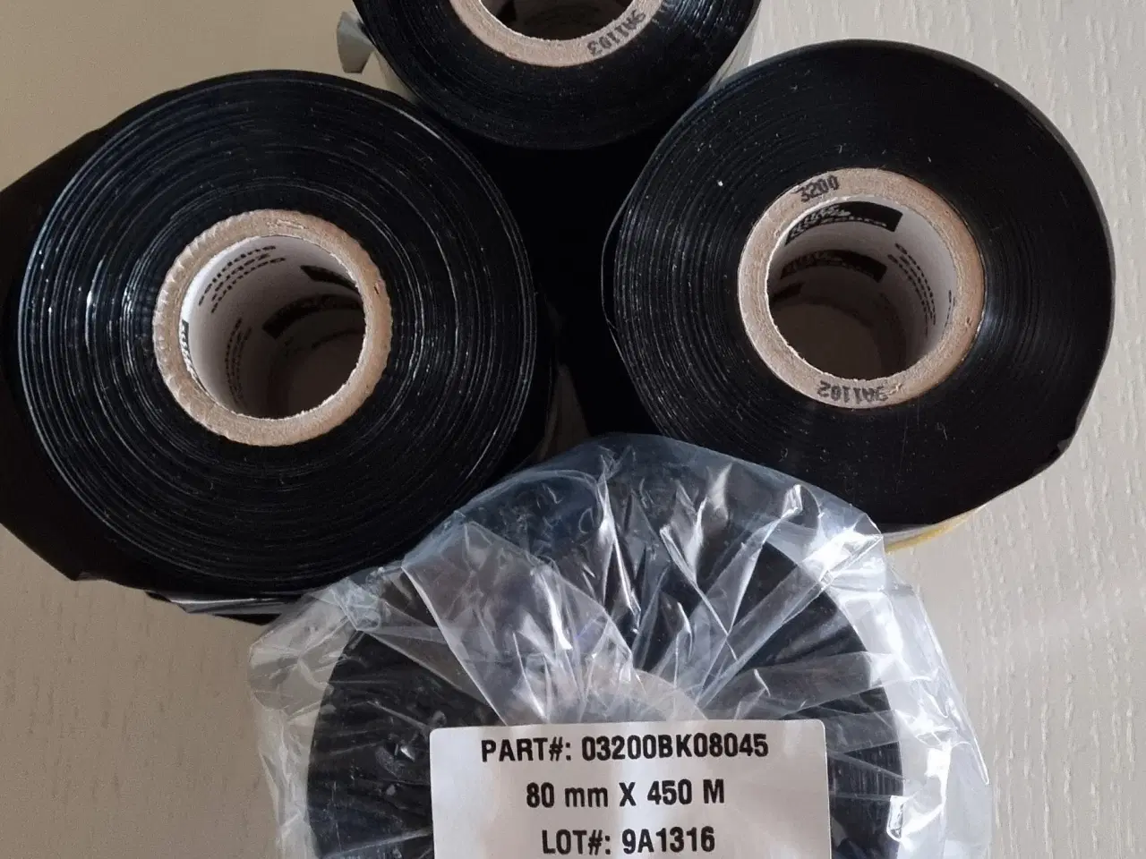 Billede 1 - ZEBRA Resin/voks farvebånd til labelprinter