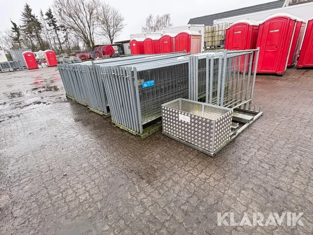 Billede 7 - Mobilhegn med fødder og låger 99 fag og 99 fødder samt 8 låger
