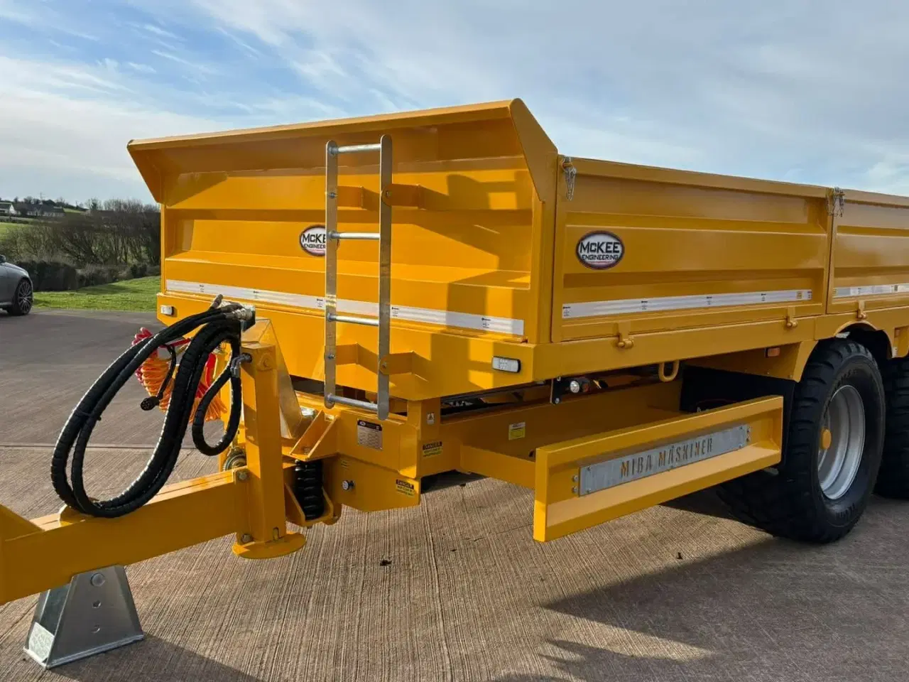 Billede 16 - McKee 16T entrepenørvogn med nedfoldbare sider