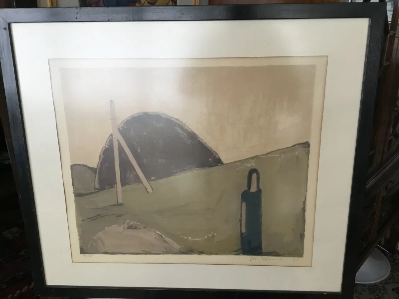 Billede 1 - Flot litografi af Johannes Hofmeister