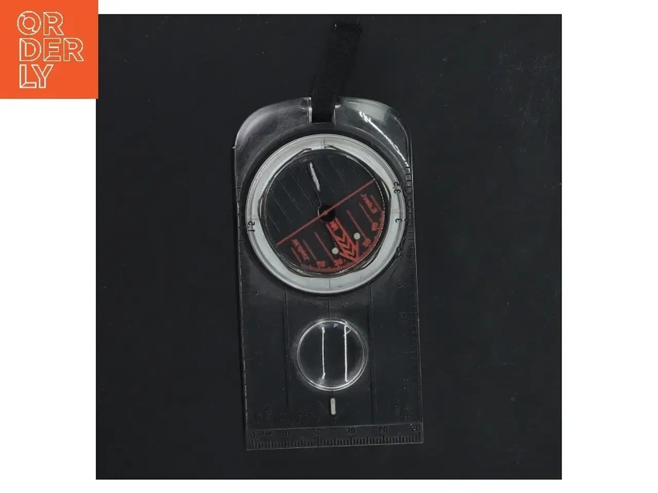 Billede 1 - Kompas med linse og rem fra Silva (str. 11x5,5 cm)