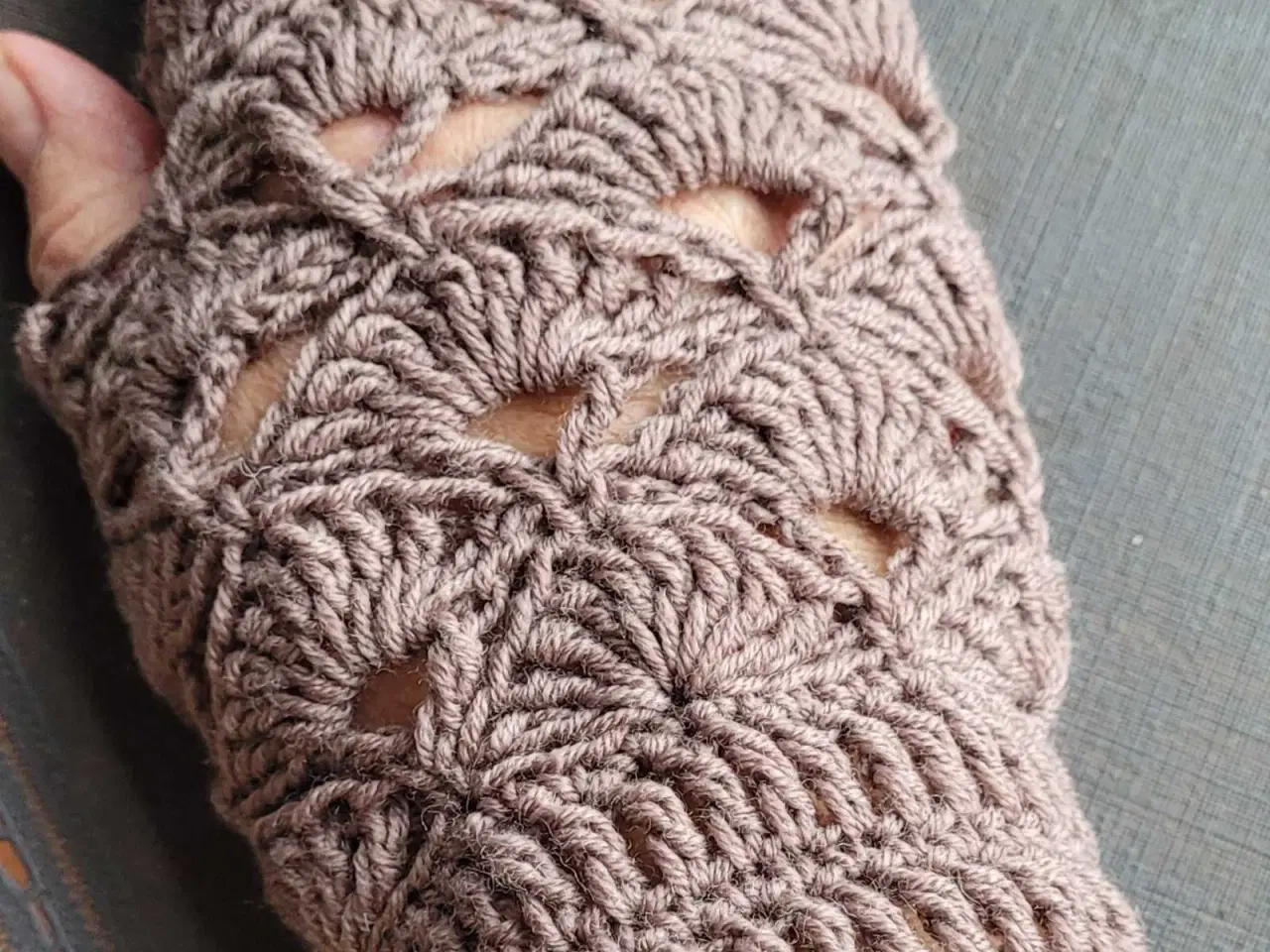 Billede 3 - Fingerløse handsker I forskellige farver