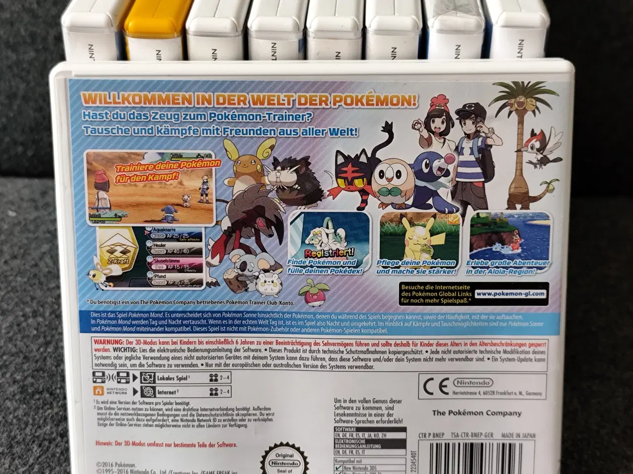 Billede 4 - Pokemon Moon (Mond) - Nintendo 3DS Spil / 3DS Spil