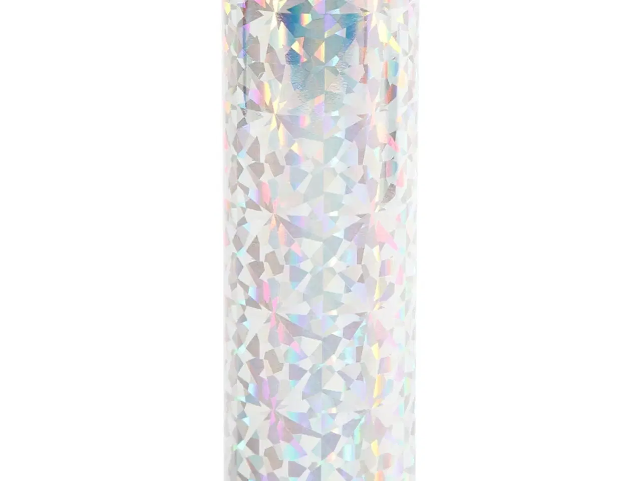 Billede 1 - Sølv Dekorationsfolie 15,5 cm x 50 cm - Elegant Finish