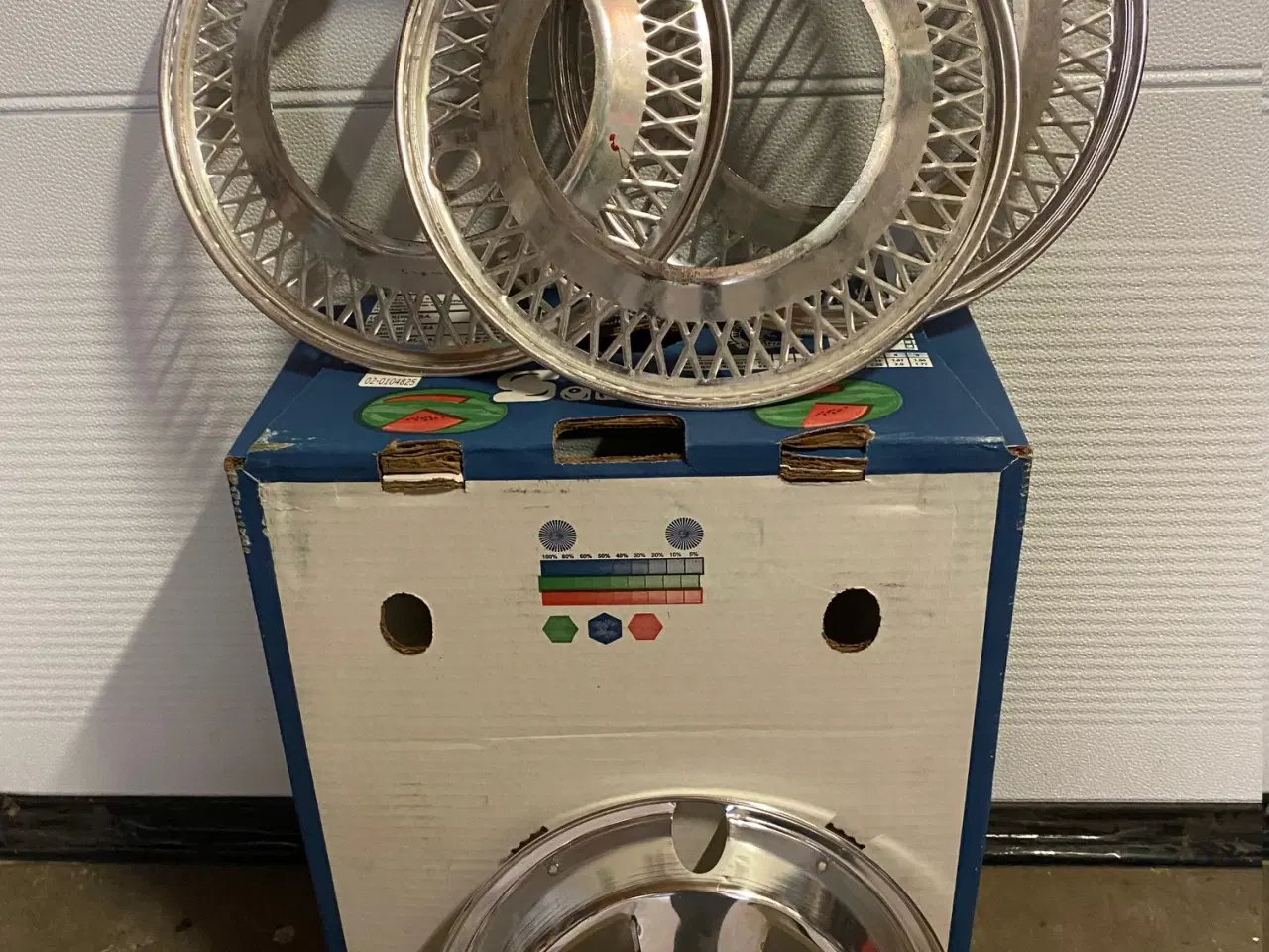 Billede 1 - 4 Pynteringe til 12" hjul