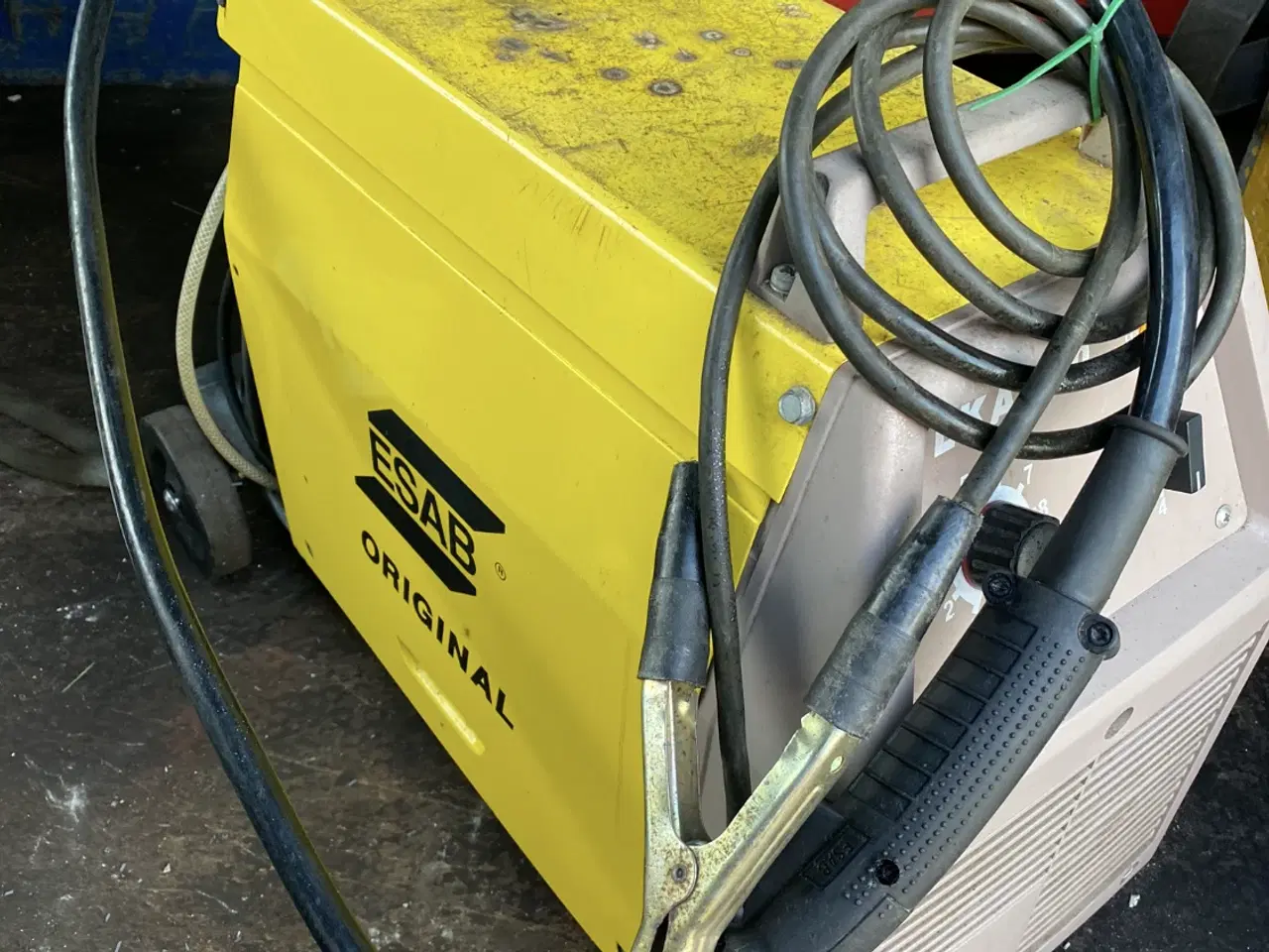 Billede 4 - Svejseværk co2 160 Esab 220volt med tråd og flaske