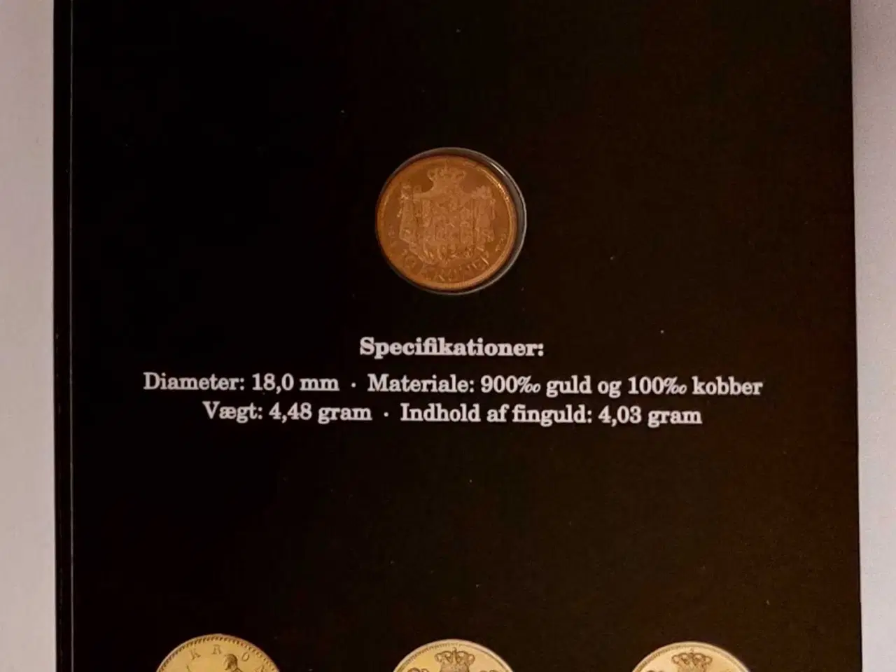 Billede 2 - 10kr guldmønt 1913