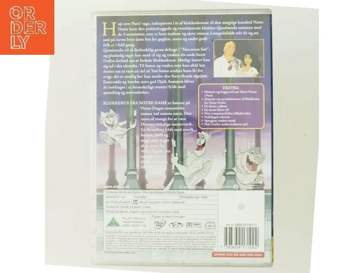 Billede 3 - Klokkeren fra Notre Dame (DVD)