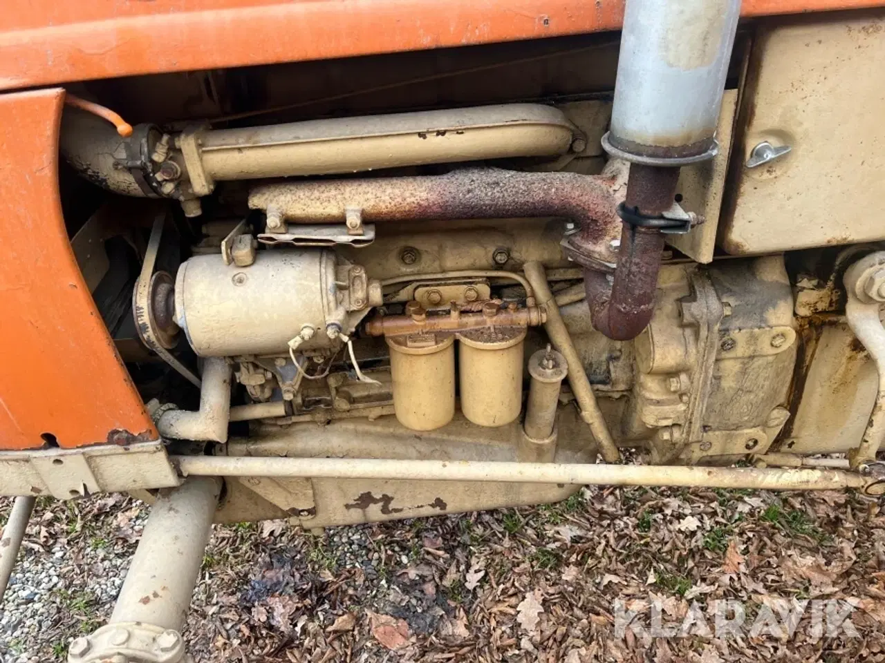 Billede 5 - Traktor Fiat 411 4 cylinder Diesel