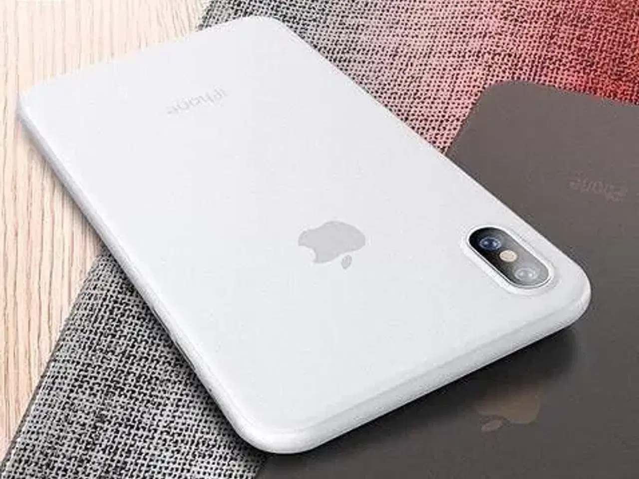 Billede 6 - Mat hvid silikone cover iPhone 