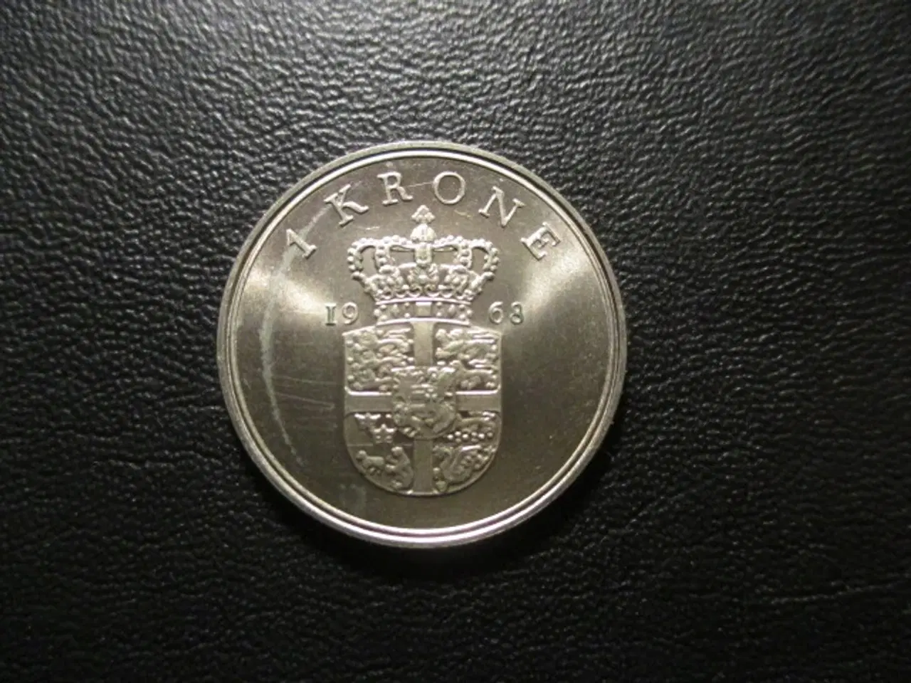 Billede 3 - 1 kroner 1963-1972 unc/møntskær 4 stk