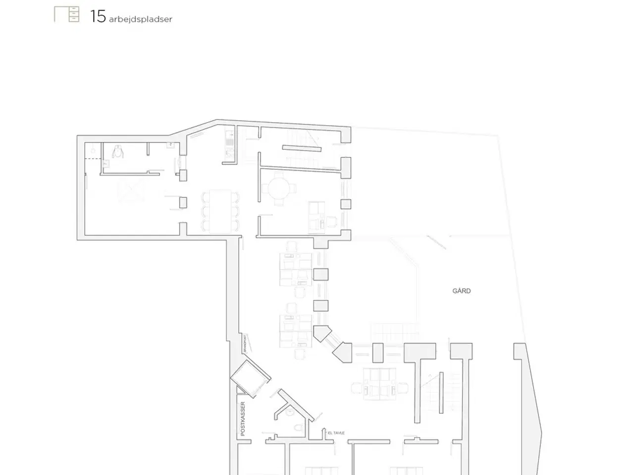 Billede 17 - Kontor i eksklusive Antonigade