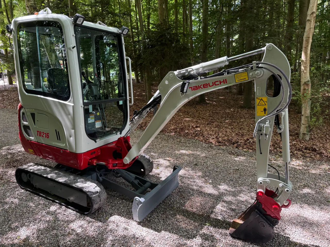 Billede 4 - Minigraver Takeuchi TB216