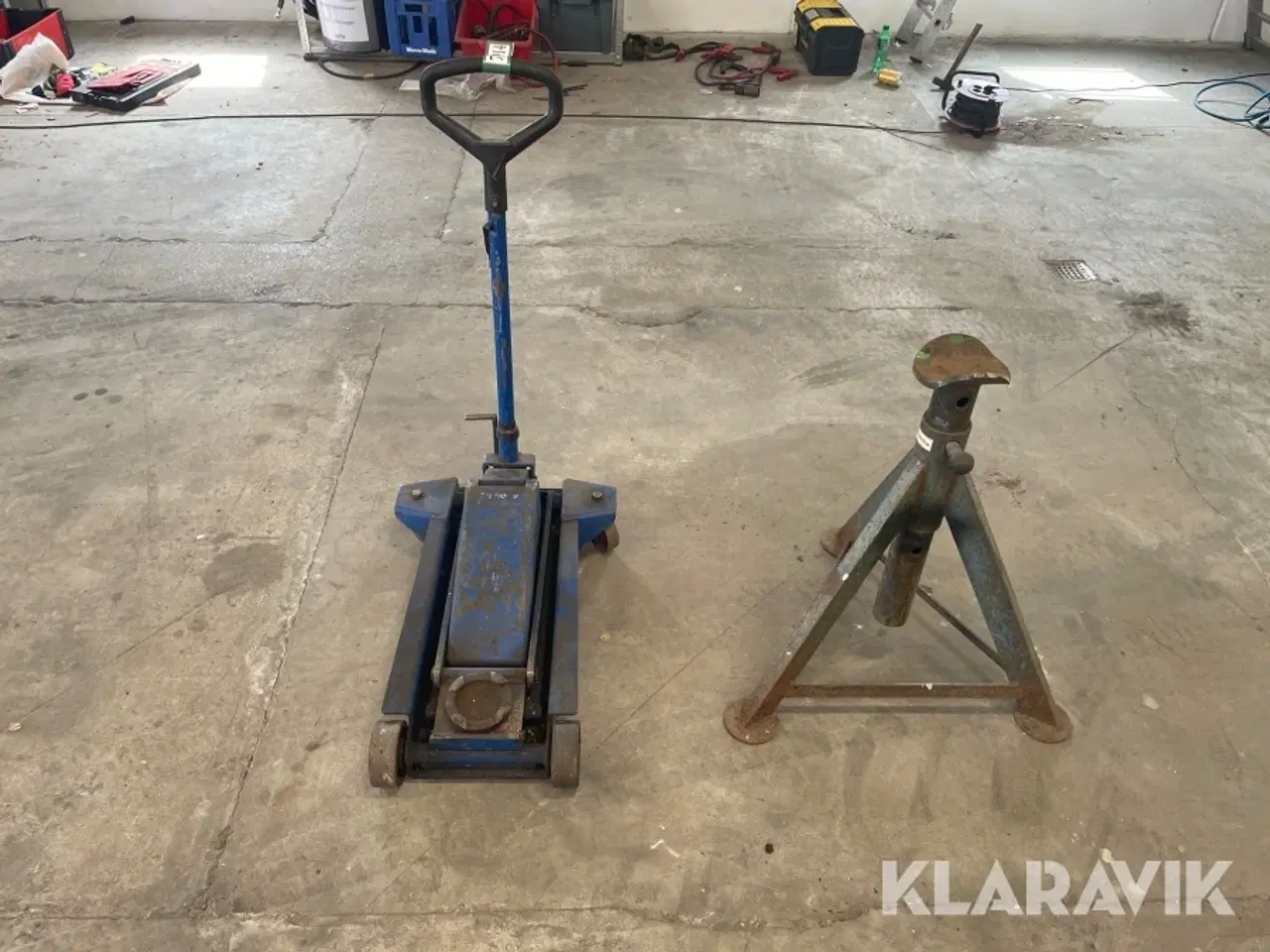 Billede 5 - Donkraft 4 tons og Buk AC hydraulic DK400