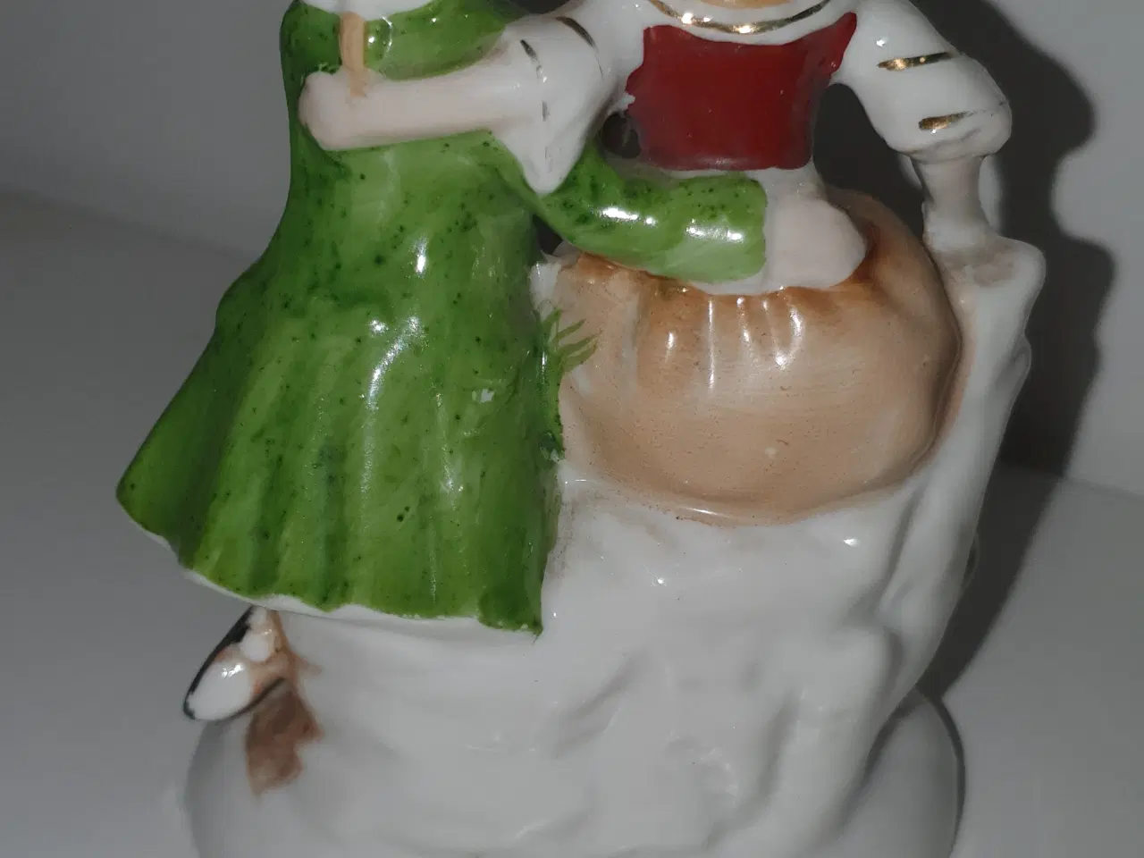 Billede 2 - Porcelænsfigur - Barok kvinde og mand