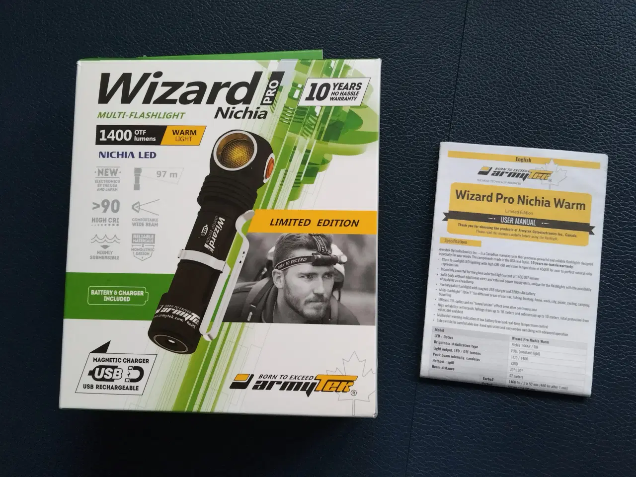 Billede 3 - Armytek Wizard Pro Nichia er en kompakt og handy