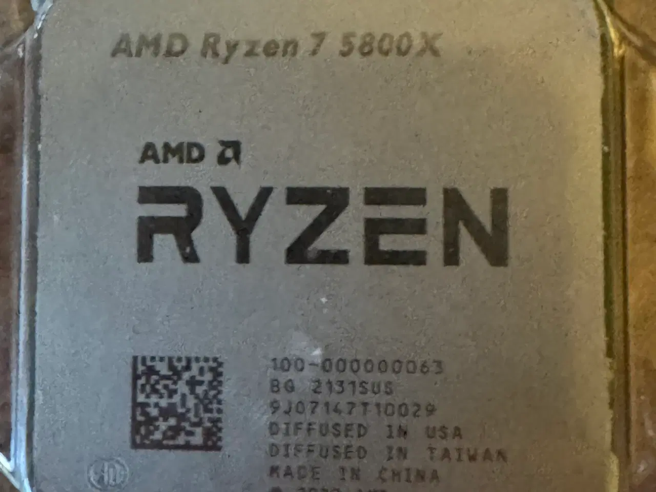 Billede 1 - AMD Ryzen 5800X