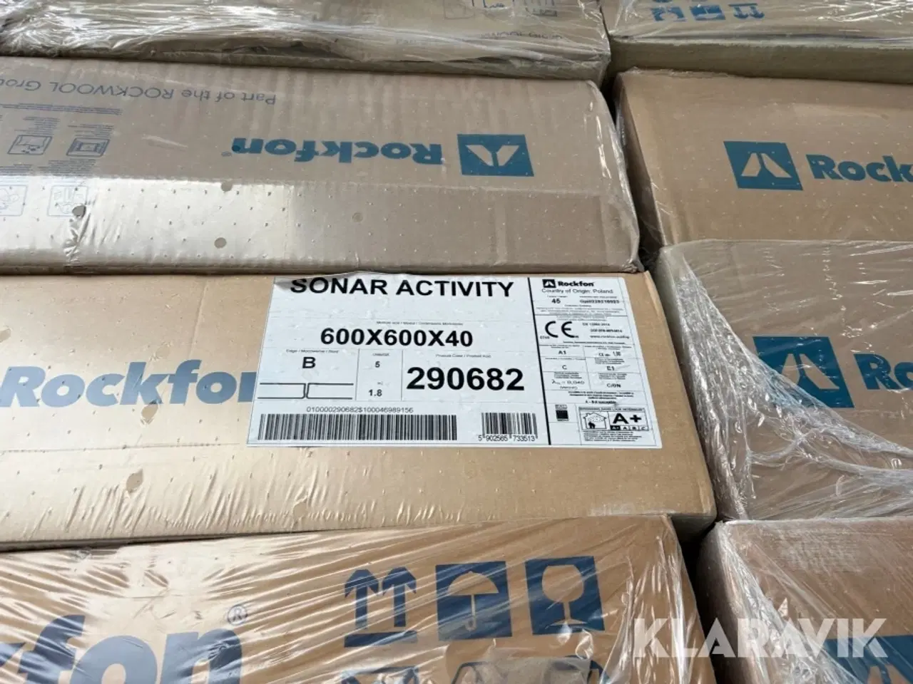 Billede 11 - Akustiske loftplader Rockfon Medicare standard - 7 kasser af 16 styk